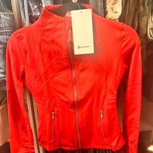lululemon red define jacket